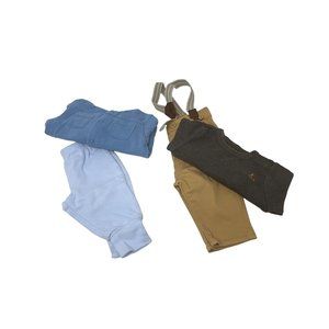 Baby Boy's Outfits - Pants, With Suspenders, Body Suit, & Sweatsuit - Size 3 Mon